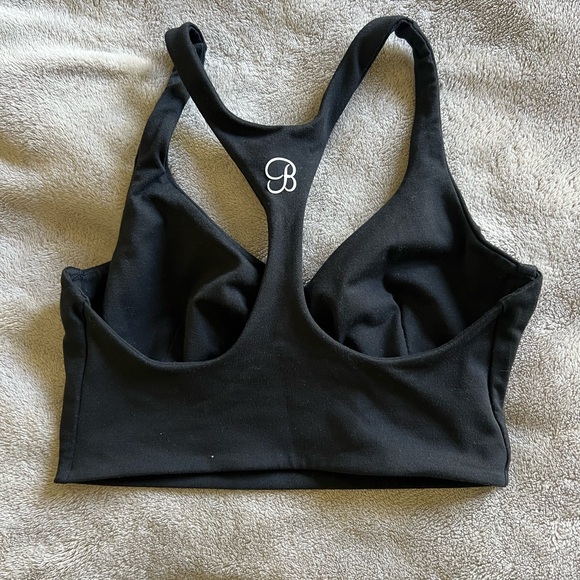 Bombshell Sportswear Black KEYHOLE BRALETTE Medium - Picture 3 of 5